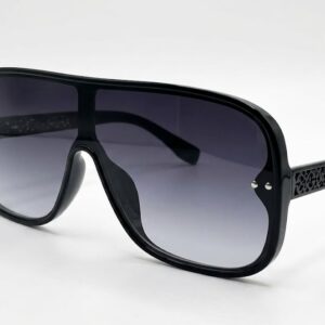 BLACK SHIELD SUNGLASSES