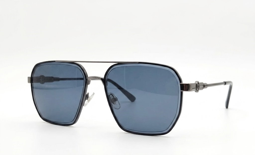 STEEL SQUARE SUNGLASSES