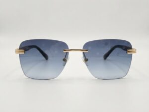 AZURE-GOLD SUNGLASSES