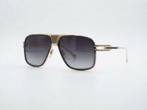 GOLD-MESH SUNGLASSES
